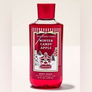 Bath and Body Works Winter Candy Apple 🍎 🍭 Body Wash